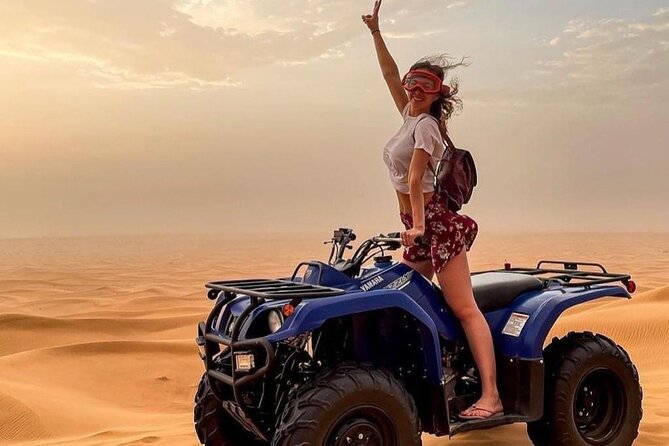 Evening Red Dunes Safari with Quad Biking, BBQ Dinner & LiveShows - Camel Ride to Quad Bike: A Fast Start With Real Variety