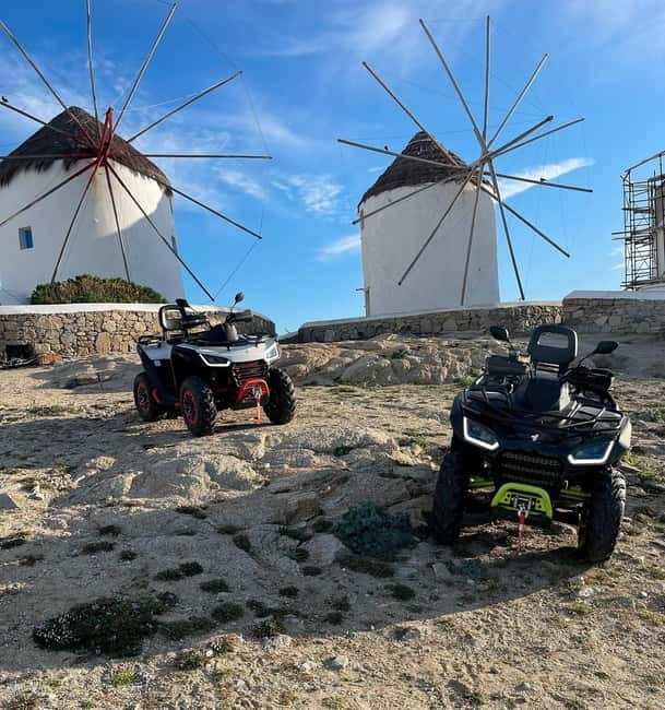 Explore Mykonos Island with a 650cc ATV / QUAD Tour - Old Port of Mykonos: where the tour starts to feel real