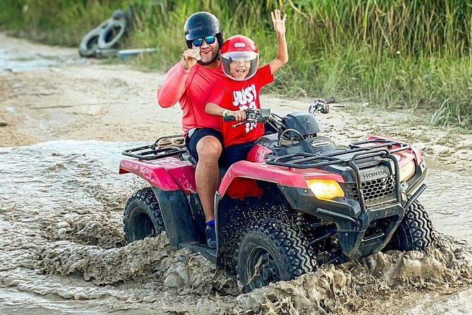 Extreme ATV Tours - The trail ride: dirt roads, mud puddles, and controlled chaos
