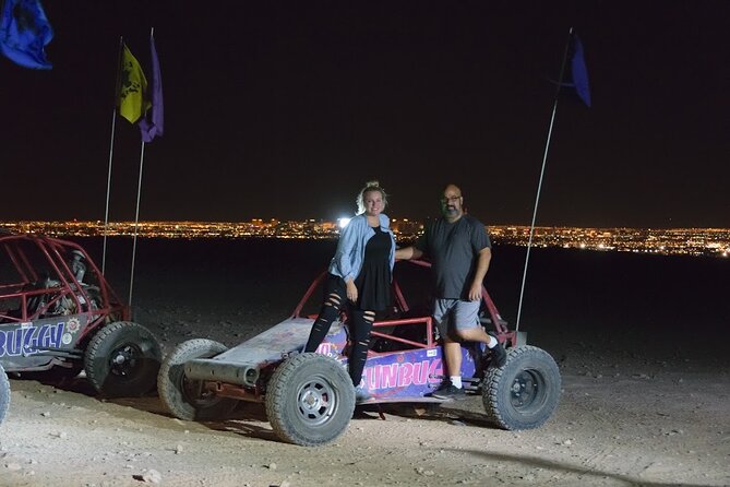Extreme Dune Buggy Night Chase from Las Vegas - The 50-minute dune buggy chase: speed, jumps, and washed-out creek beds