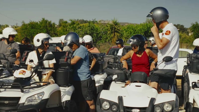 Faliraki: Quad Safari Tour - Getting Started in Faliraki: Pickup, Office Prep, and Your Quad Match