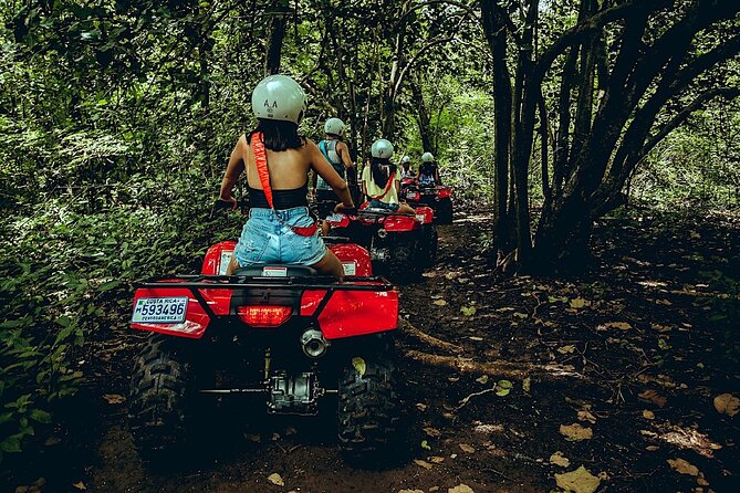 Family ATV Cenote Five Zip Lines Photos Taco Lunch Tequila Taste - Guides and small-group management: why the day feels organized