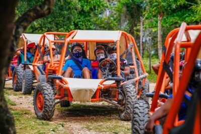 Family Buggy Adventure in Punta Cana - Safety briefing and the ride style: automatic doesn’t mean gentle