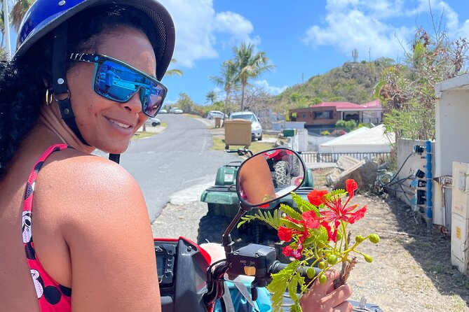 For cruise passengers: Guided ATV Tour of Dutch & French St. Maarten - ATV driving reality check: traffic, roundabouts, and safety habits