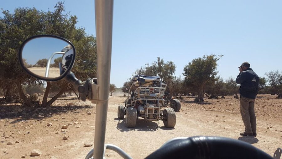 From Agadir or Taghazout: Desert Dunes Buggy Tour - Tamraght Argan village and the break where the views slow you down
