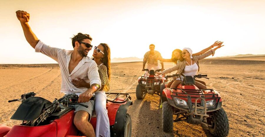 From Agadir or Taghazout: Quad Biking Safari Desert Trip - How the quad sharing works (and who can actually drive)