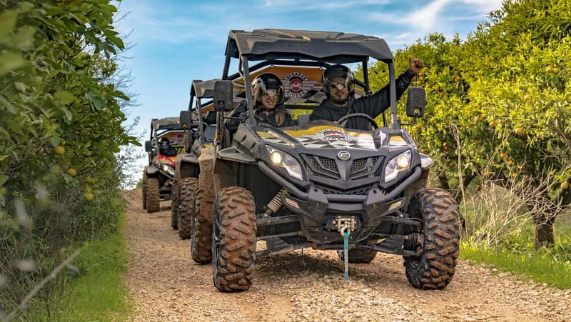 From Albufeira: Half-Day Buggy Adventure Tour - The 3-hour route: Escarpão, Travessia da Amoreira, and Paderne