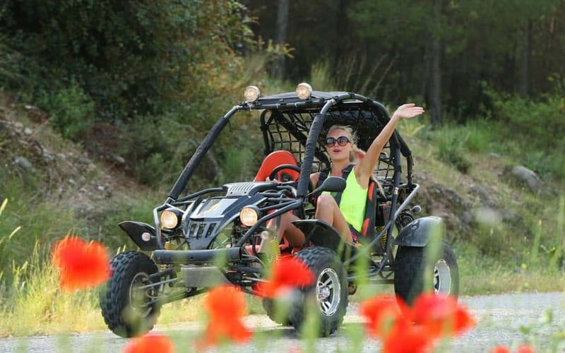 From Belek & City of Side Quad or Buggy Safari With Transfer - On the trail: hills, mud patches, and the “you’ll get dusty” reality