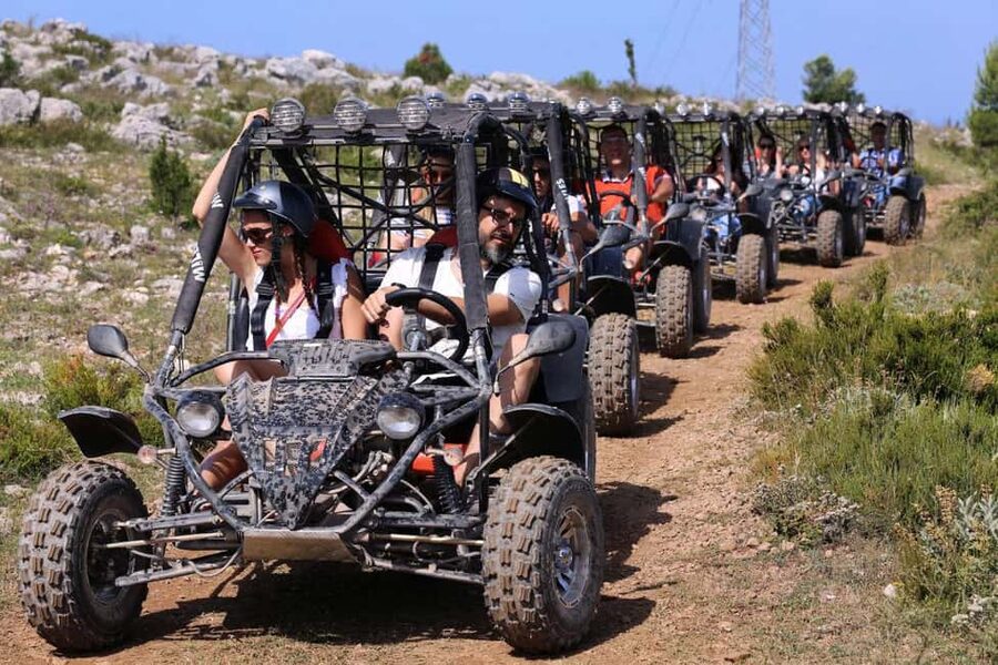 From Belek & Side: Buggy or Quad Safari with Hotel Transfer - From Belek or Side Pickup to Helmet Check