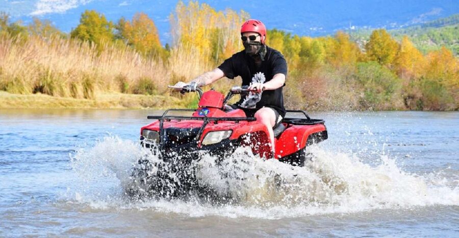 From city of Side: Taurus Mountains Quad ATV Tour - Getting to the Quad Station from Side (About 30 Minutes Out)