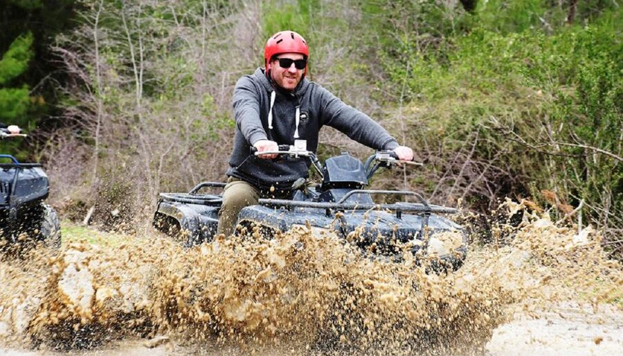 From city of Side: Taurus Mountains Quad ATV Tour - Group Reality: Guides, Pace, and Route Changes