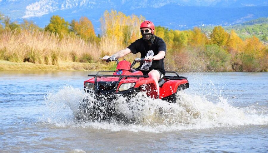 From city of Side: Taurus Mountains Quad ATV Tour - Before You Ride: Helmet Fit, Quick Instruction, and Real Safety