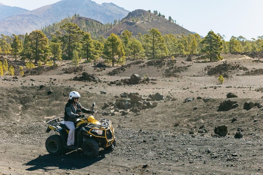 From Costa Adeje: Mount Teide Forest Off-Road Quad Bike Tour - Pickup, coach ride, and why the timing matters