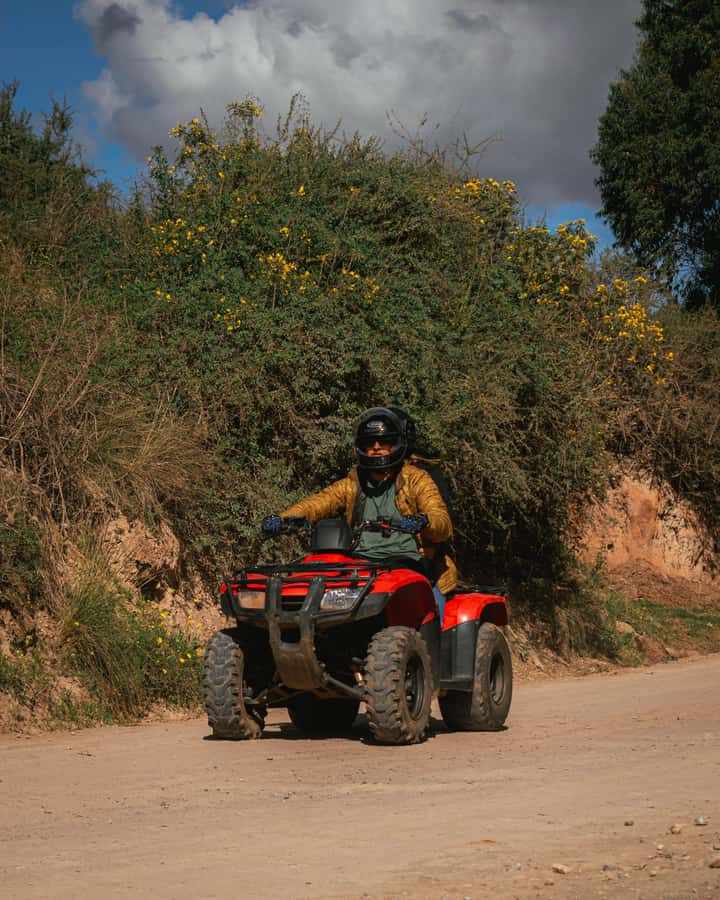 From Cusco: Quad bike tour Moray and Salt Mines - What this ATV tour feels like in the Sacred Valley