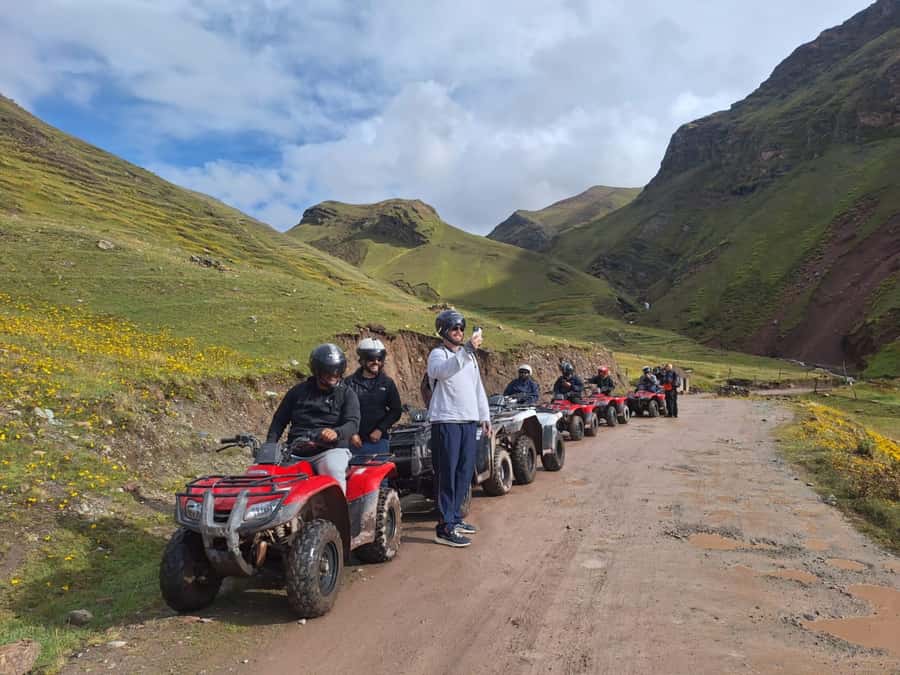 From cusco: Rainbow Mountain ATV Tour with meals - The Drive to the ATV Base: Long, But Purposeful