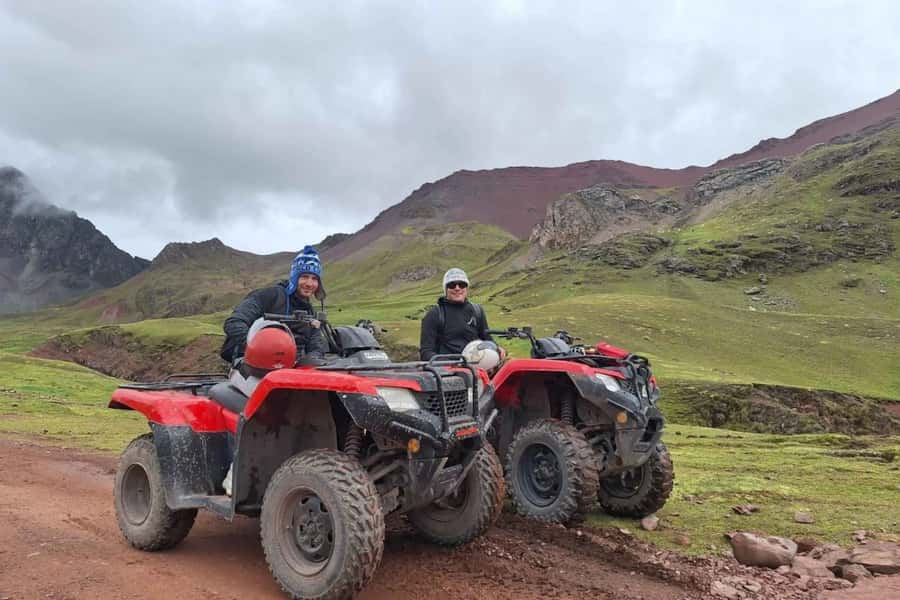 From Cusco: Rainbow Mountain in ATV Quad Bikes + meals - Rainbow Mountain Without the Big Hike: How the ATV Schedule Works