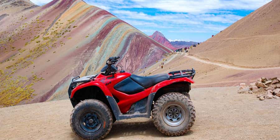 From Cusco: Rainbow Mountain in ATV Quad Bikes + meals - The Cultural and Community Side You Might Actually Remember