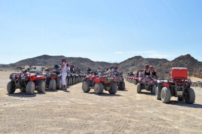 From El Gouna: Dry Canyon Quad Bike Morning Tour - Morning logistics from El Gouna: where delays can mess with plans