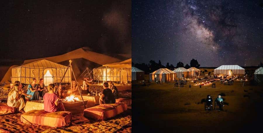 From Fes To Marrakech: 3-Day Sahara Desert Tour & Camel Trek - Desert Camp at Erg Chebbi: Sunrise, Sandboarding, and Optional Quad Thrills