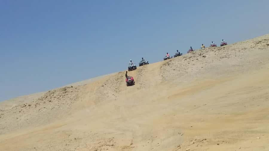 From Hurghada: Makadi Bay ATV Tour - Hurghada pickup to helmet-on: what the start feels like