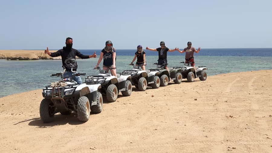 From Hurghada: Makadi Bay ATV Tour - Bedouin tea and camel ride: the calm, classic finale