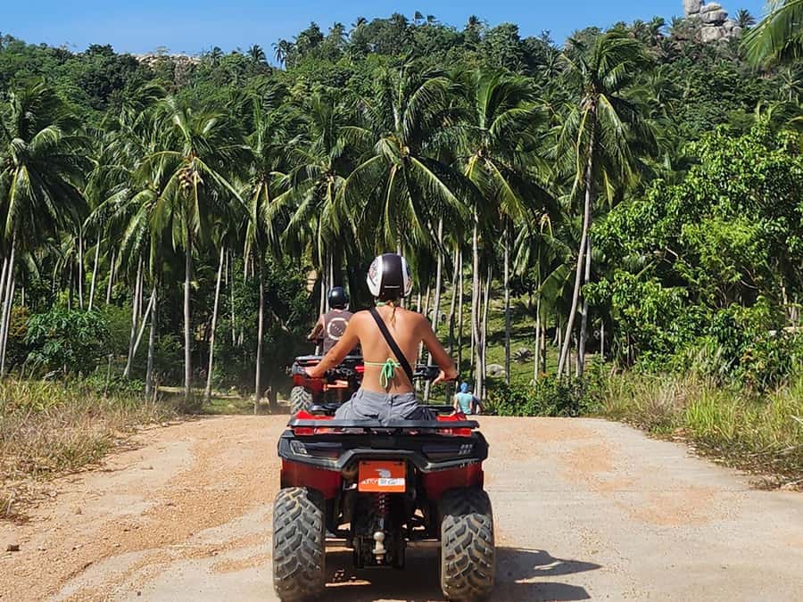 From Ko Pha Ngan: ATV Jungle Adventure Experience - Open Track and Photo Stops: Where You’ll Actually Want to Slow Down