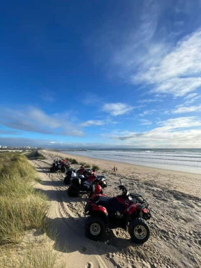 From Lisbon: Atlantic Coast Guided Quad Bike Tour - From smooth roads to secret coastal power lines