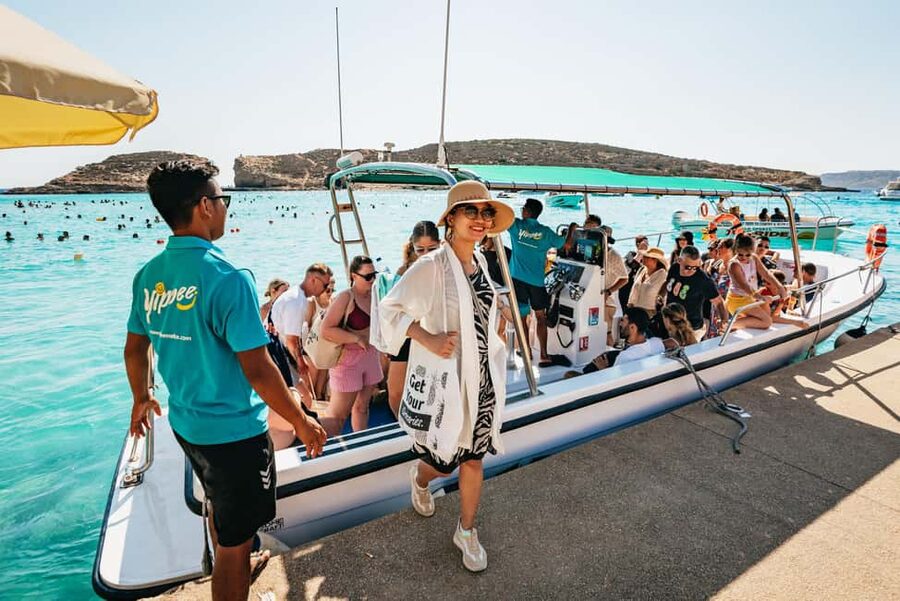 From Malta: Gozo & Comino Quad Bike & Boat Tour with Lunch - Xlendi, Pjazza l-Għejun, and Dwejra Bay: Gozo’s Sea Drama