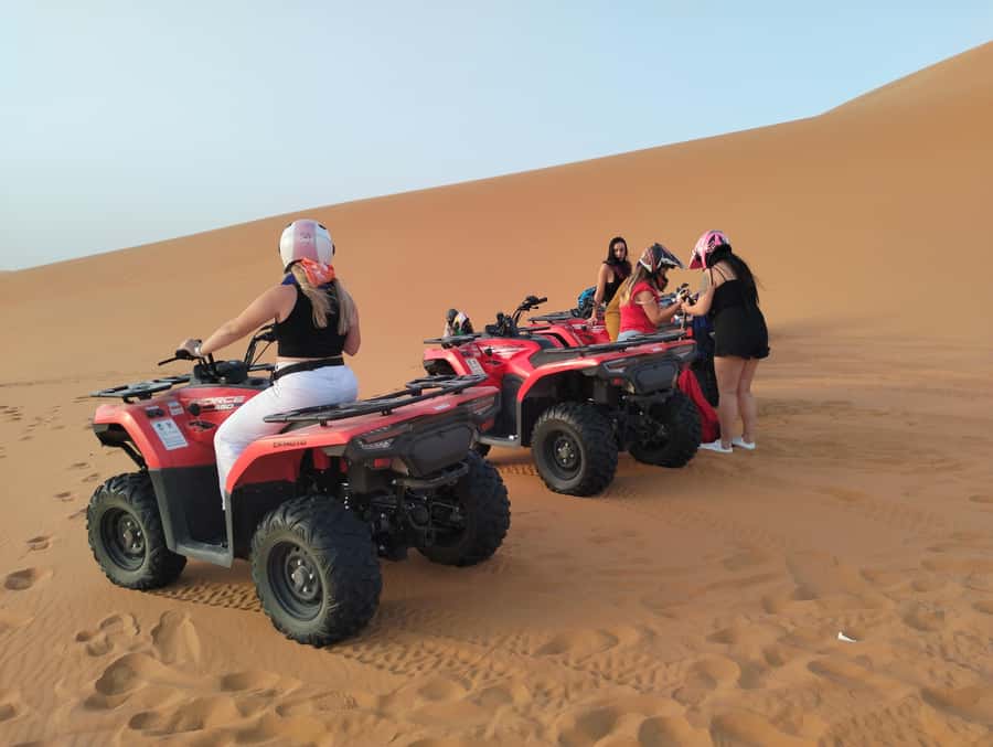 From Marrakech 3 Days Desert Merzouga with Camel & Quad bike - Day 1 Over Tizi n’Tichka and Into Ait Ben Haddou