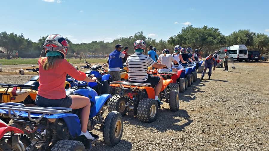 From Marrakech: Adventure Quad Ride in La Palmeraie - Getting to the Palmeraie: pickup, timing, and first safety steps