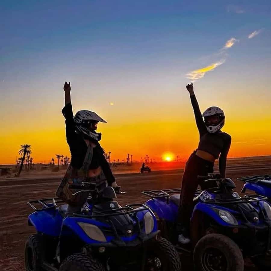 From Marrakech: Agafay Desert Dinner with Quad & Camel Ride - Agafay Desert Timing: Sunset First, Then Your Ride