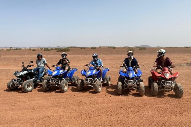 From Marrakech: Agafay Desert Quad Biking at Sunset & Dinner Show - Getting From Marrakech to Agafay: the 5 PM start