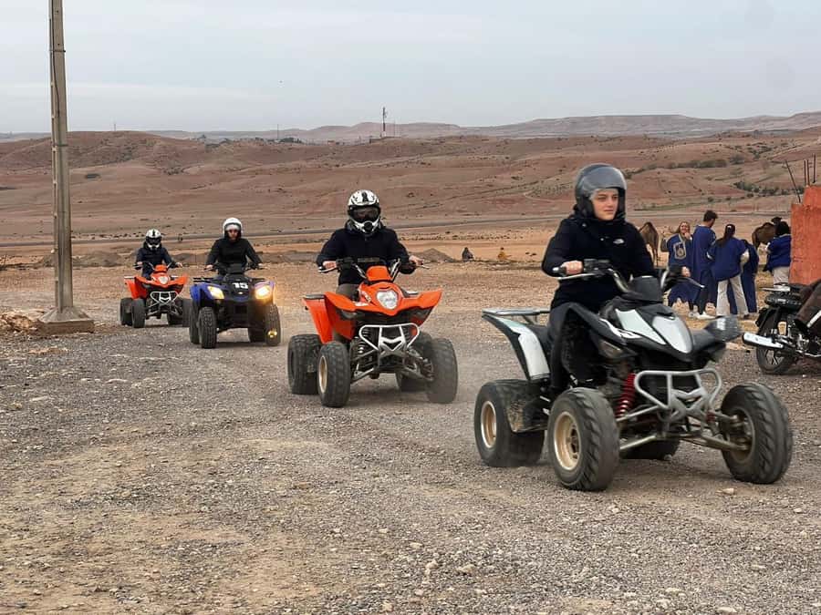 From Marrakech: Agafay Desert Quad Biking Tour with Transfer - Getting Picked Up: The Van Route and What It Means for Your Day
