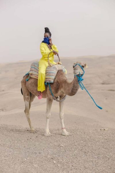 From Marrakech: Camel, Quad Bike Tour, Sunset, Dinner & Show - Agafay at Golden Hour: Camel Ride and Real-View Morocco