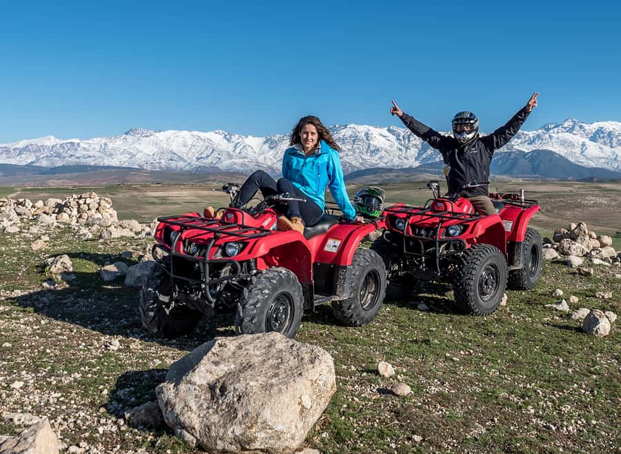 From Marrakech: Full-Day Agafay Desert Quad Adventure - Berber Lunch at a Real Family Stop (Not Just Fuel)