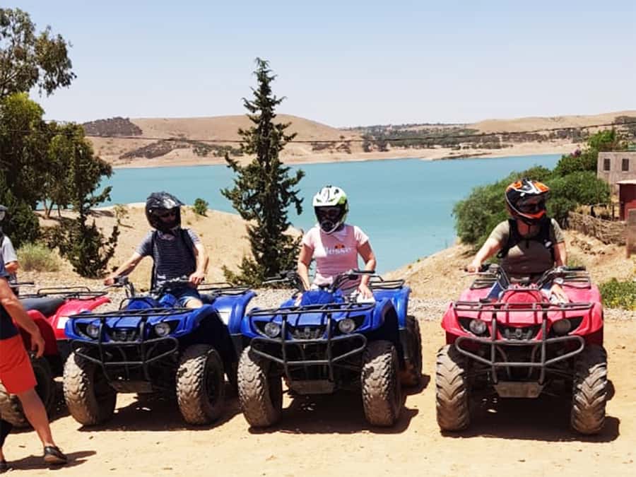 From: Marrakech: Lalla Takerkoust Lake Quad Bike Experience - Marrakech to Lalla Takerkoust: the ride out sets the tone