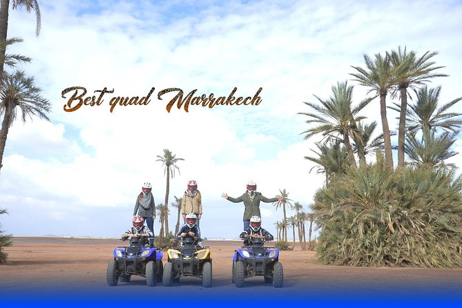 From Marrakech: Palm Grove Quad Bike and Camel Ride Tour - The Quad Ride (1h30–2h): Freedom, Dust, and Photo-Friendly Stops