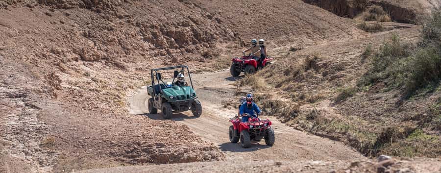 From Marrakech: Premium Agafay Desert Half-Day Quad Biking - Training Round First: Safety Gear and How the Instructors Teach