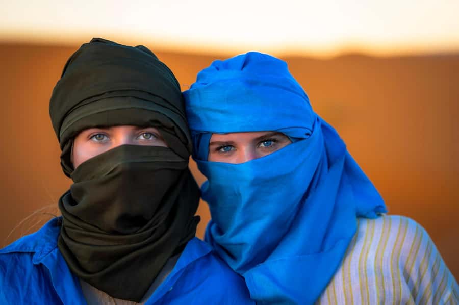 From Marrakech: Quad, Camel, & Dinner 3-Day Merzouga Tour - Merzouga at sunset: camel trek across Erg Chebbi dunes