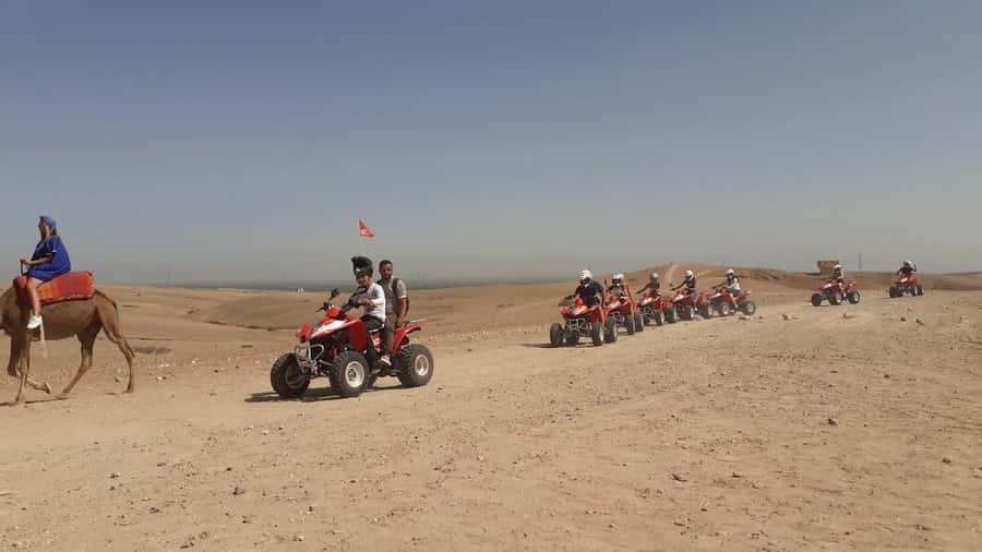 From Marrakesh: Agafay Desert Quad Biking, Camels & Dinner - Safety Briefing and Gear: What You Get Before You Ride