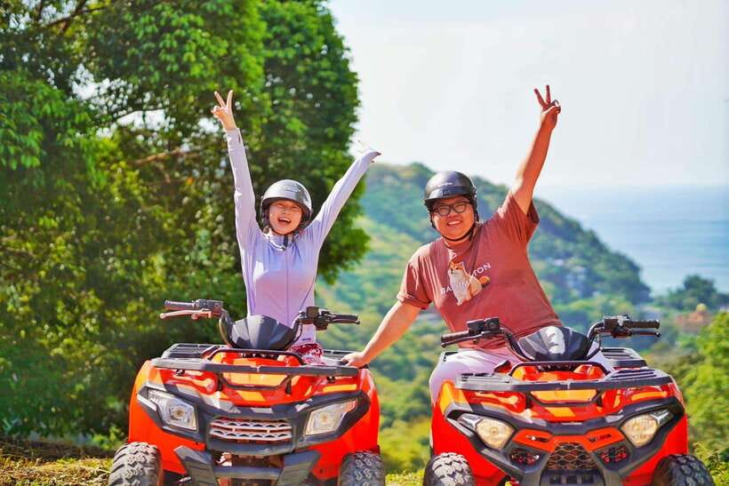 From Phuket: ATV Scenic Routes with Karon and Patong Views - Getting Picked Up Around Phuket: Included in Patong, Extra Elsewhere