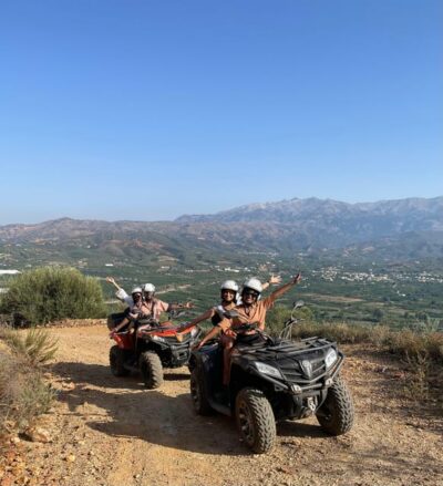 From Platanias: Quad safari with Hotel transfer - Quad Safari From Platanias: why this 3.5-hour ride feels like good value