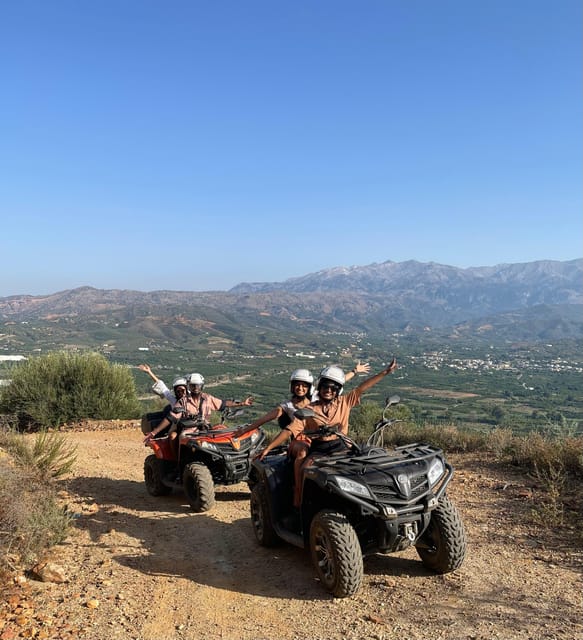 From Platanias: Quad safari with Hotel transfer - Quad Safari From Platanias: why this 3.5-hour ride feels like good value