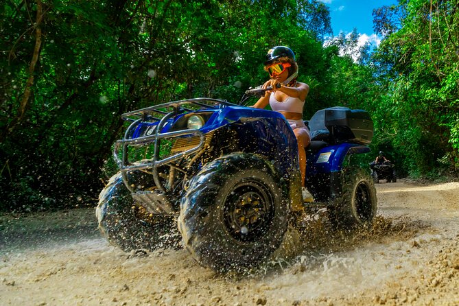 From Playa del Carmen ATV Adventure with Ziplines, Cenote - Price and what you really get for $49