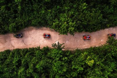 From Playa del Carmen ATV Adventure with Ziplines, Cenote - Extreme Adventure Eco Park: a guided jungle day with a controlled flow