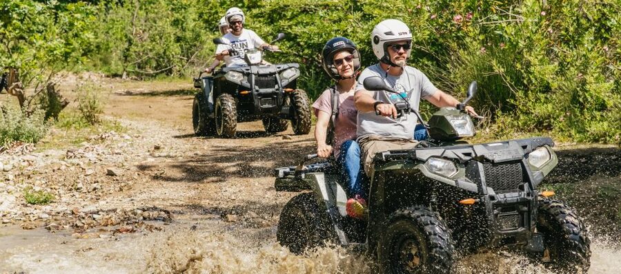 From Rethymno: Half-Day Quad Bike Safari - Maroulas mountains: where the off-road becomes the point