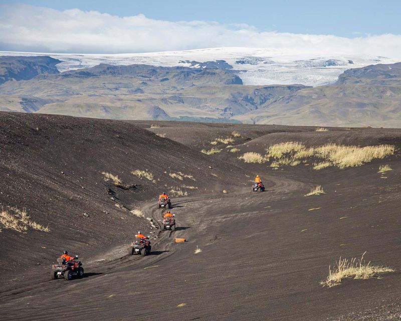 From Reykjavik: South Coast, Plane Wreck, & Beach ATV Tour - Dyrhólaey and Mýrdalsjökull: The Views Between Big Stops