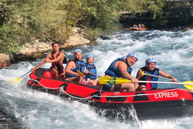 From Side: Rafting & Buggy Safari & Zıplayn with Lunch & Transfer - Rafting the Köprülü Area: The Main Event, With Gear Provided