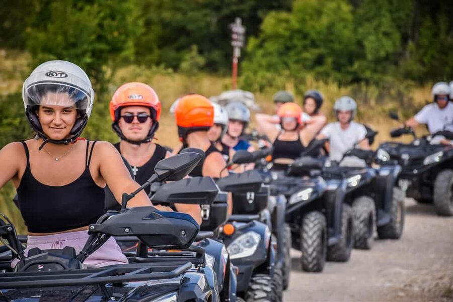 From Split: ATV Dinara Mountain Tour with Picnic - The ride pace: 50 km, real trails, and a more demanding day