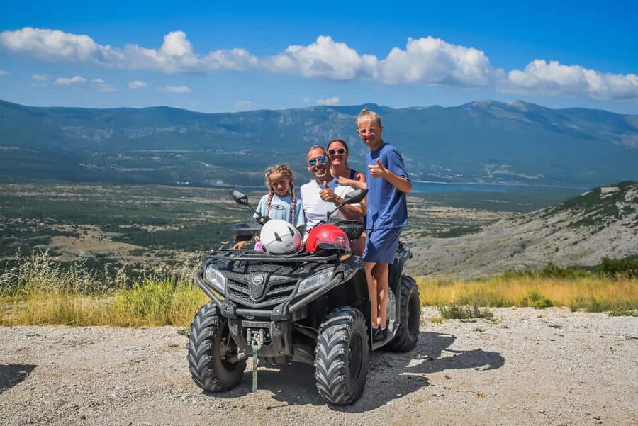 From Split: Cetina Family Quad Tour with Picnic - The Rumin briefing and first rides: getting comfortable fast